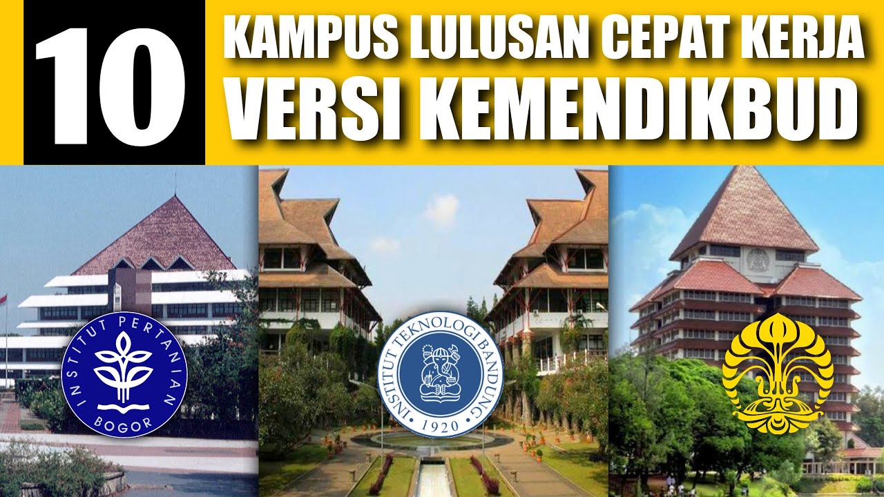 Oh ini ! Kampus yang lulusannya cepat dapat kerja 