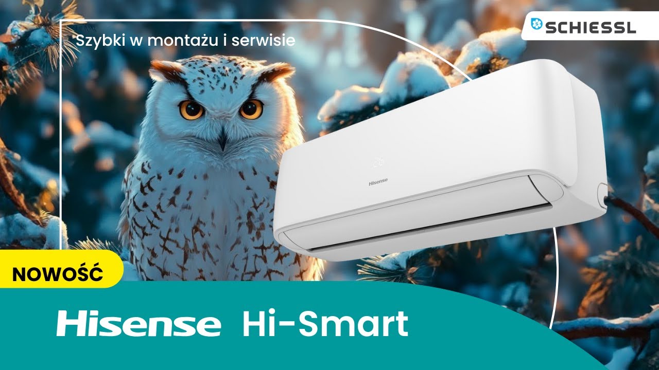 NOWOŚĆ | Klimatyzator ścienny Hisense Hi-Smart