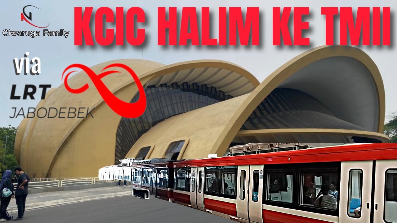 NAIK LRT DARI KCIC HALIM KE TMII - PART 2