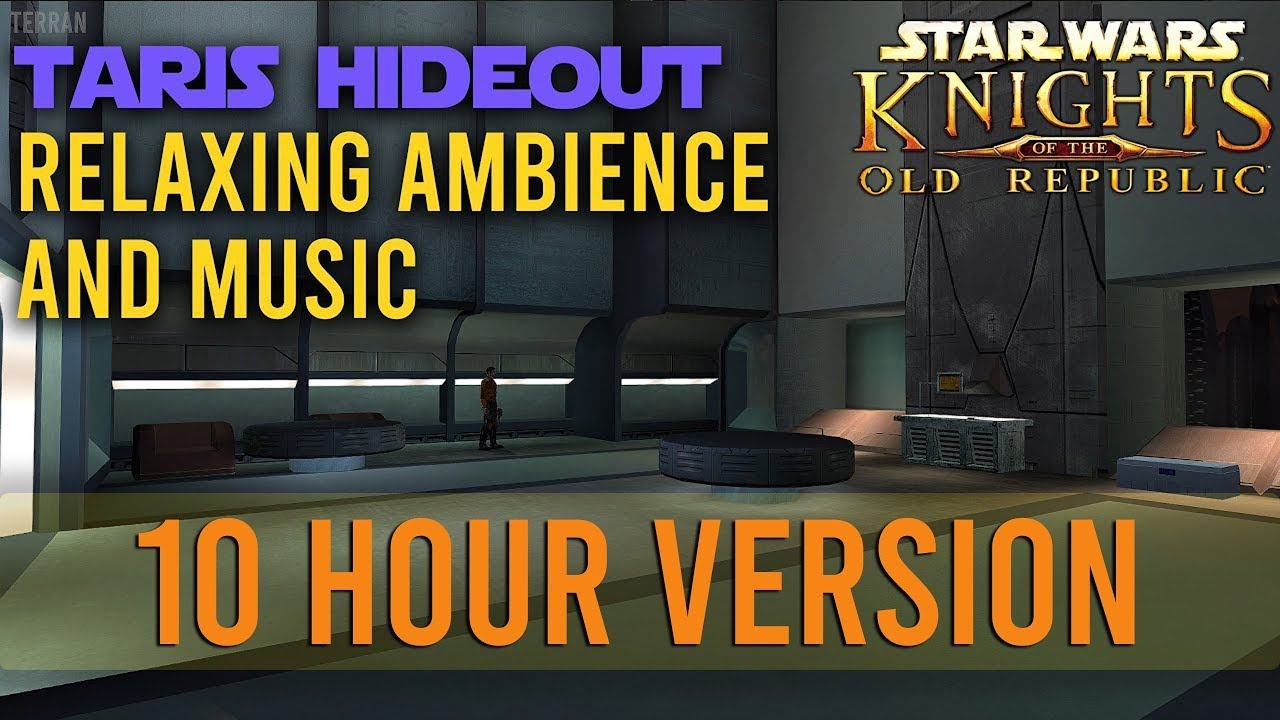 Star Wars: KoToR | Taris Hideout | Ambience & Music | 10 HOURS | Sleep Aid | Stress & Anxiety Relief