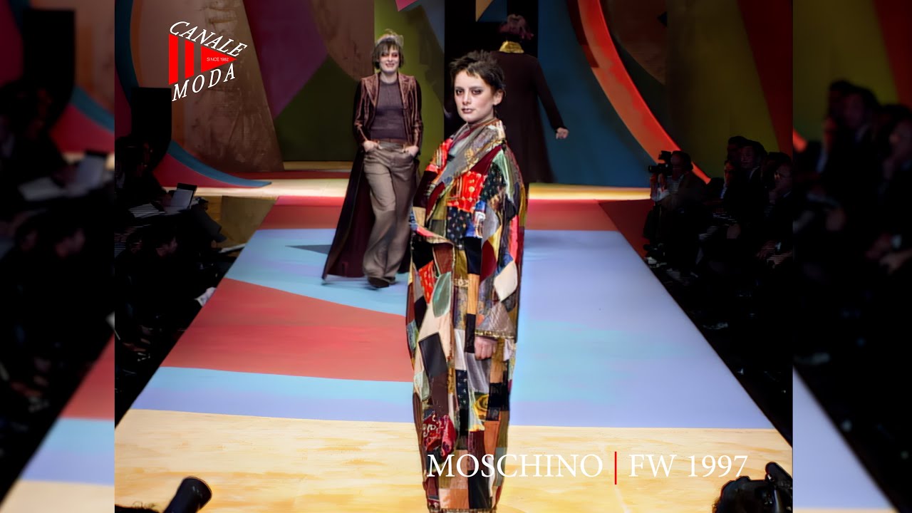 MOSCHINO Fall Winter 1997 Milan 4K - Canale Moda