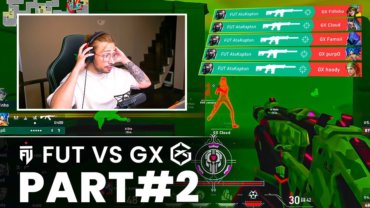 COMBATRY GÖZÜNDEN FUT VS GX HARİKA ANLAR VALORANT EMEA