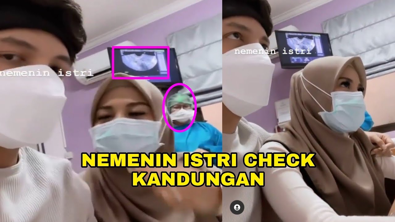 full atta seharian! nemenin istri check kandungan, fans sampai terharu bahagia