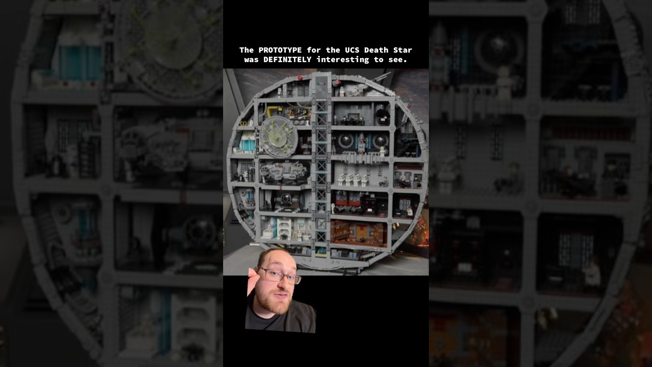 The NEW LEGO UCS Death Star Prototype is CRAZY! #lego #legos #legostarwars #starwars #legosets #toys
