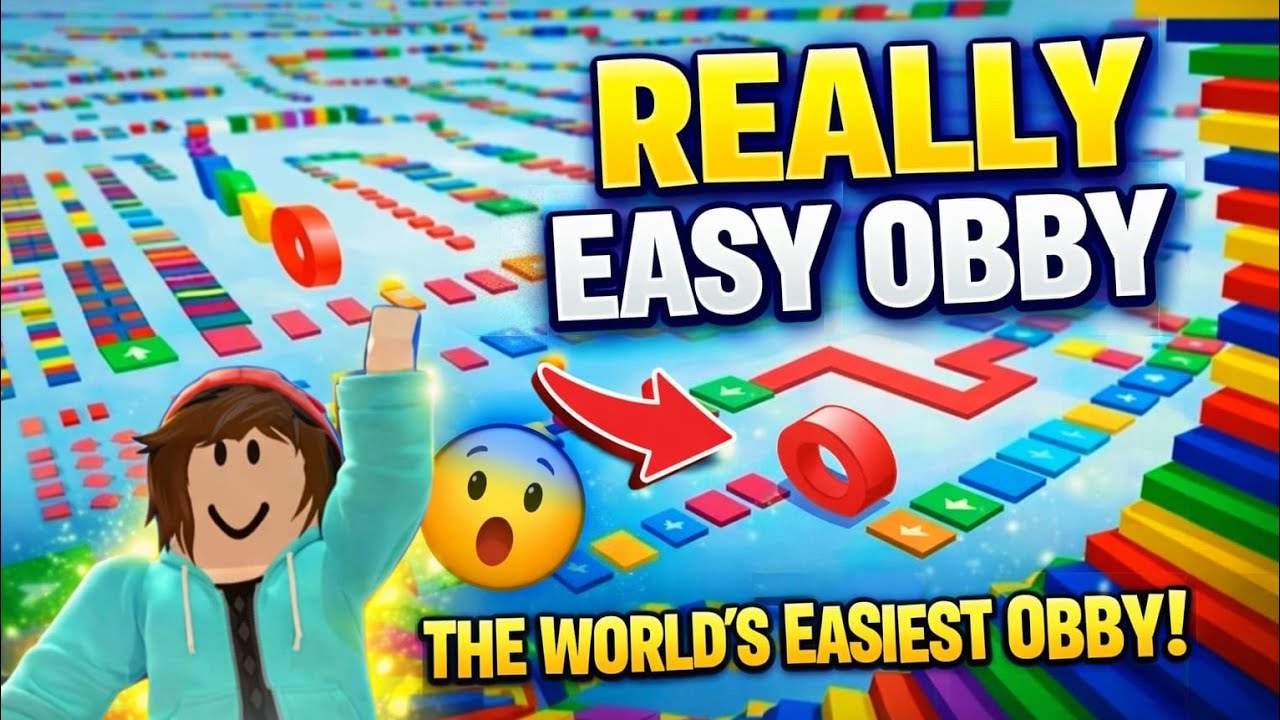 PLAYING THE EASIEST OBBY ON ROBLOX REALLY EASY OBBY WITH FRIEND! by MKK GAMES