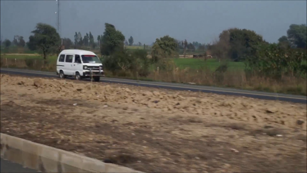 Pakistan motorway, Faisalabad to Lahore by DAEWOO Bus Service