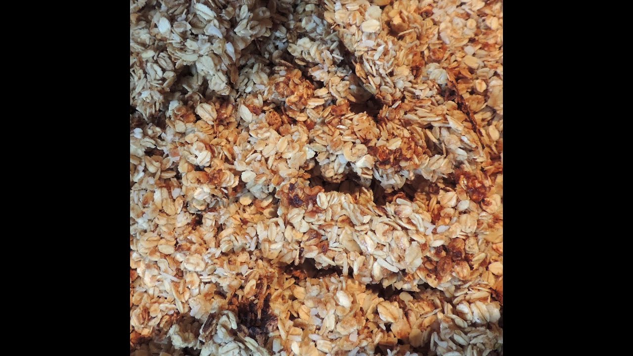 JAK ZROBIĆ DOMOWĄ GRANOLĘ ZDROWA I TANIA GRANOLA DIY PREZENT