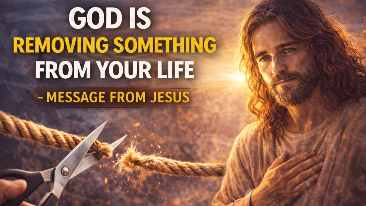God Is Removing Something From Your Life – Jesus Is Speaking
