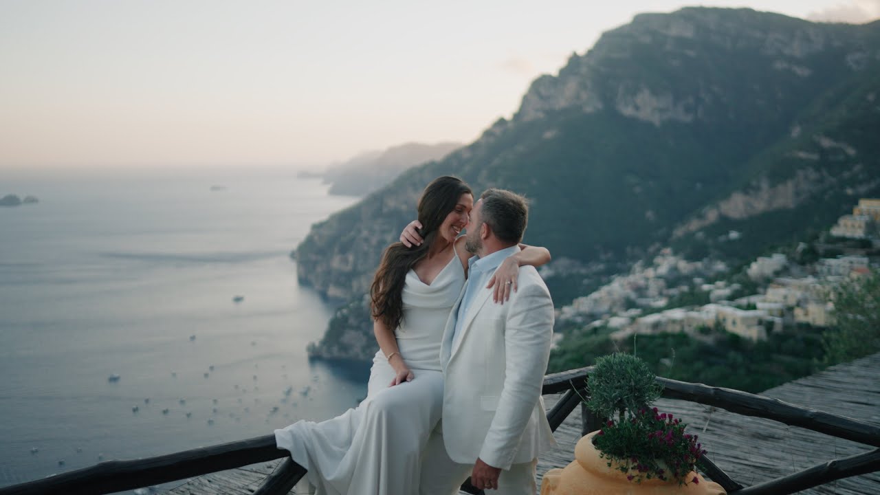 Luxury Italian Destination Wedding in Positano | Amalfi Coast Wedding Videographer