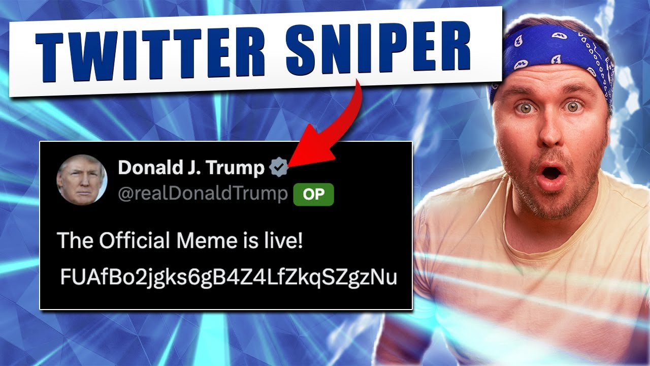 How To SNIPE Memecoins FROM Twitter (BLOOM AFK MODE)
