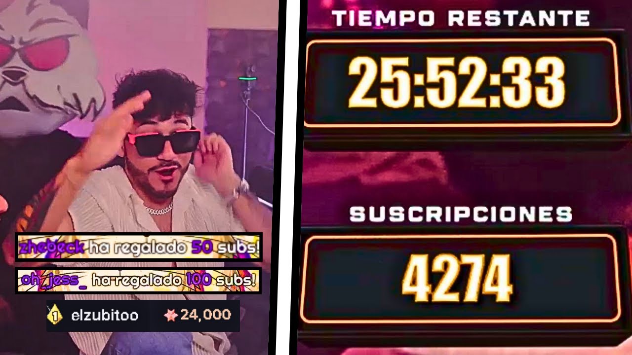 ZEIN llega a las 25 HORAS en el EXTENSIBLE🥳❤️​​| El REGRESO de ZUBITO😱​❤️​