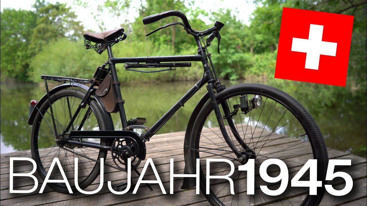 Schweizer Militärfahrrad / Ordonanzrad im Detail - Kontrast zum schweizer Carbon-Bike (OPEN WI.DE)