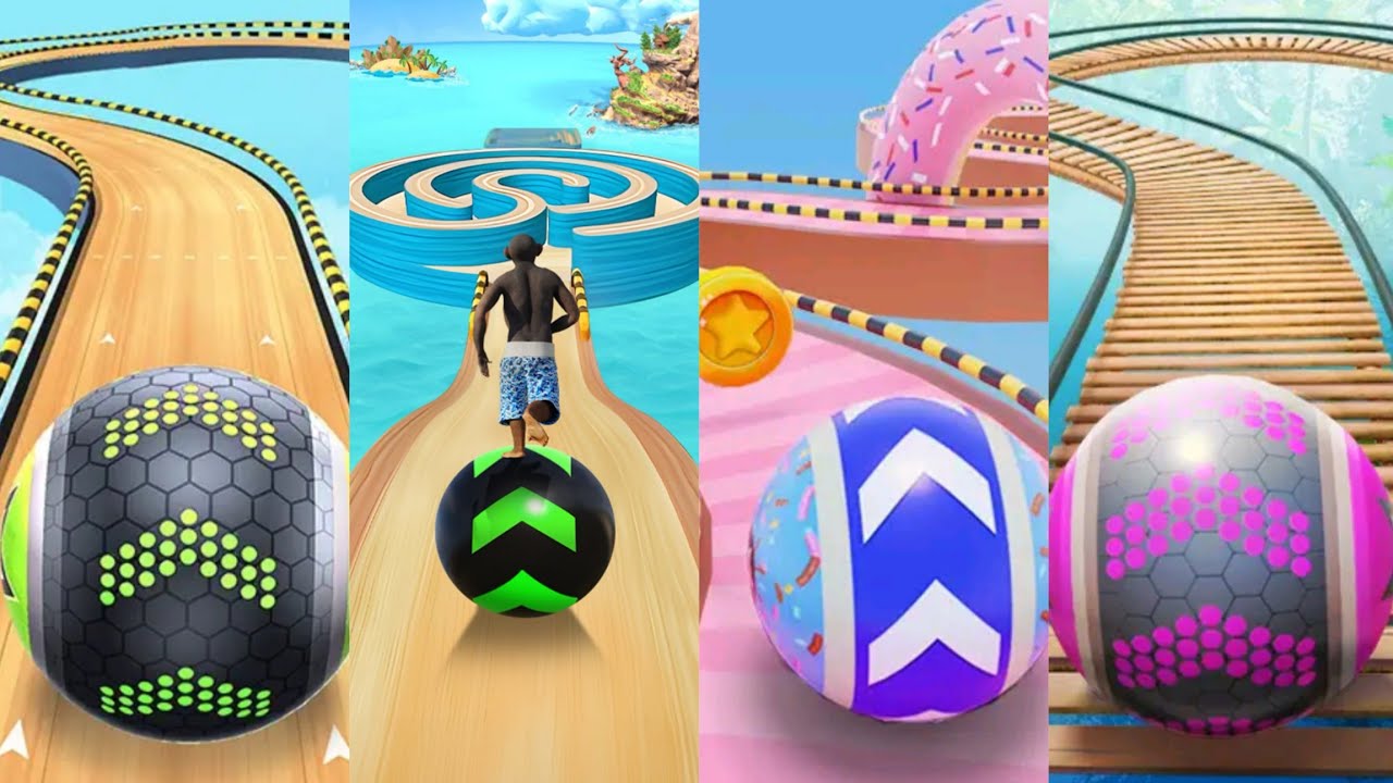 Going Balls Funny Fails VS  Rollance Balls, Rolling Balls Master, Candy Ball Run Walkthrough 209