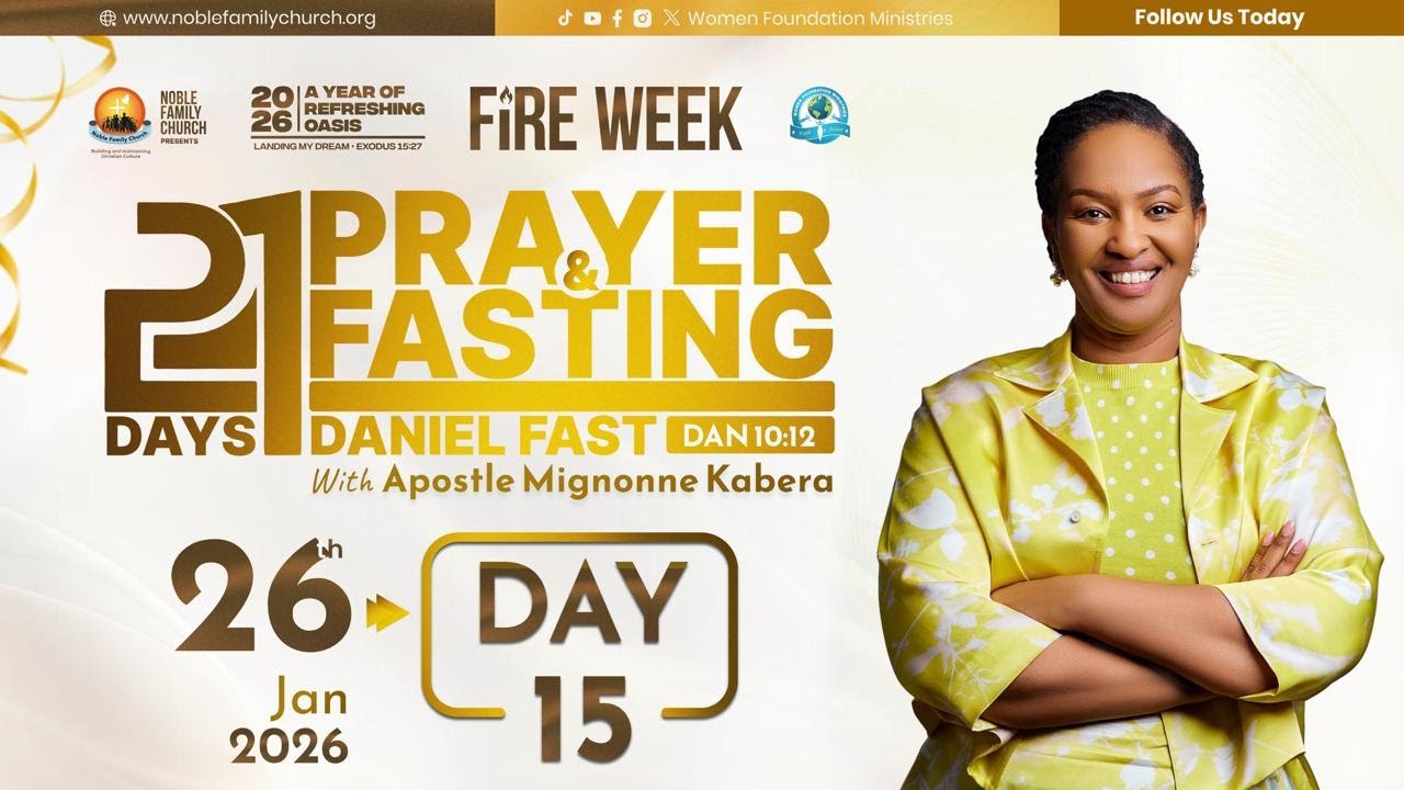 21 Days of Prayer and Fasting 2026 (Day 15) 