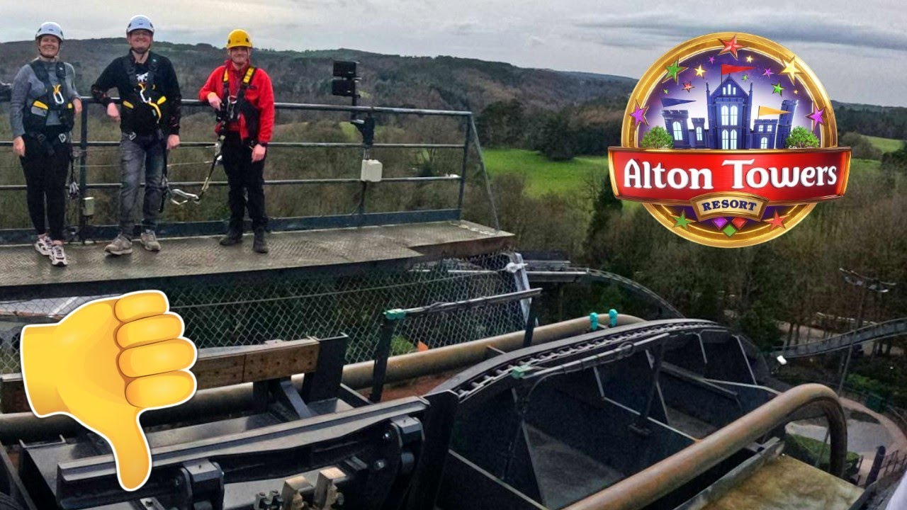 Our Disappointing Oblivion VIP Track Walk - Alton Towers NEW Experience Review