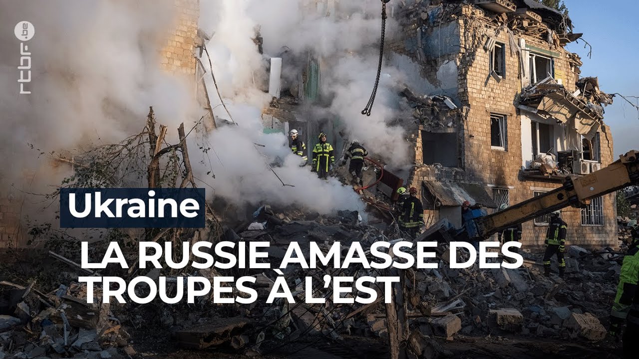 Ukraine : La Russie amasse des troupes à l'Est - RTBF Info