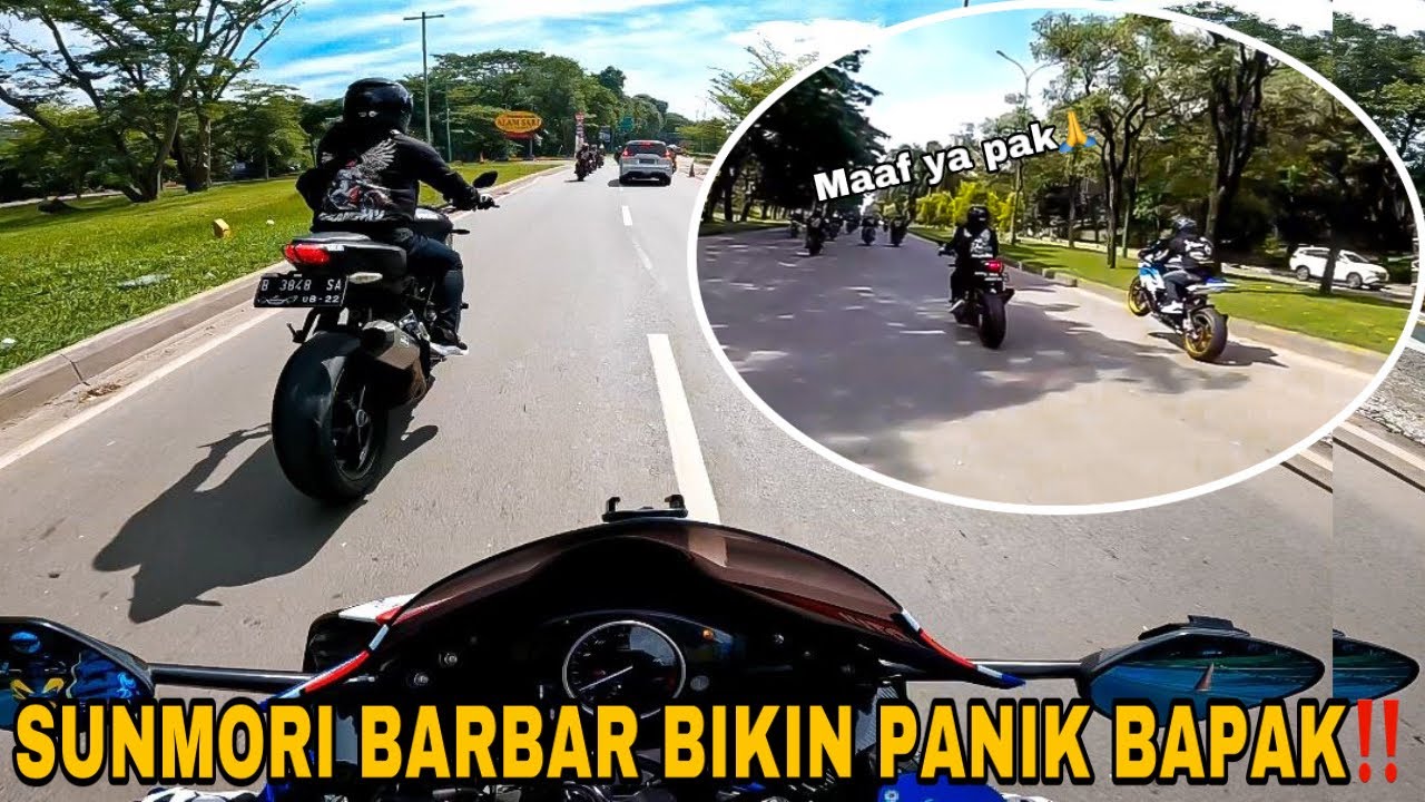 AKANG MV WHEELIE DIDEPAN BAPAK SAMPE KAGET || AUTO DIMARAHIN‼️