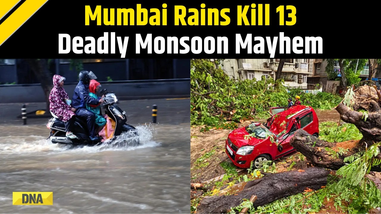 Mumbai Rains: 13 People Die In Record-Breaking Monsoon | Maharashtra Rain Paralyses Entire Cities