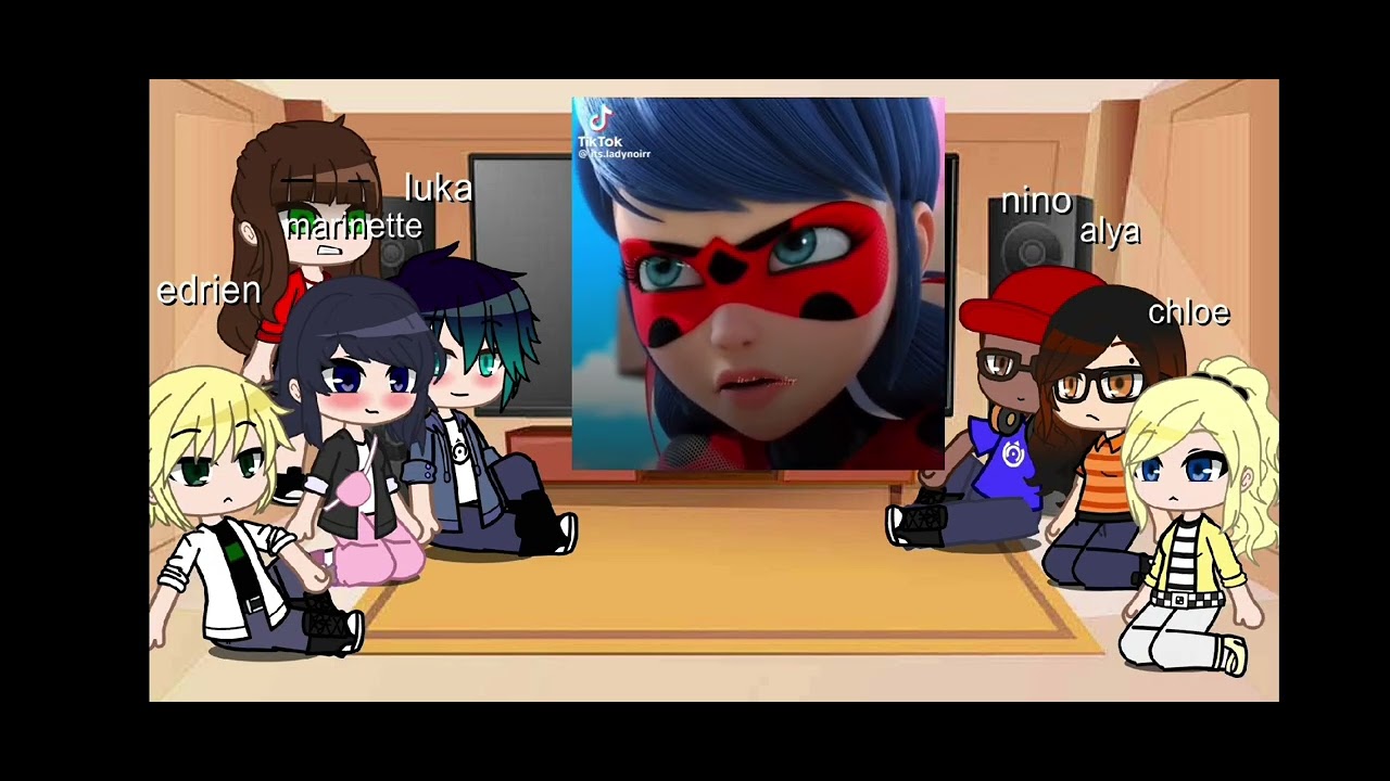 Meu gacha Reagindo miraculous 