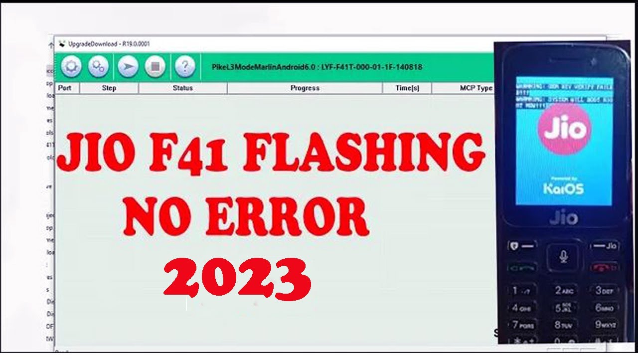 JIO F41T FLASHING 2023,,,1000%TESTED