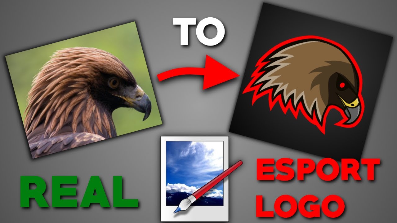 [Tutorial] Eagle Esport Logo From Eagle Image in PAINT.NET