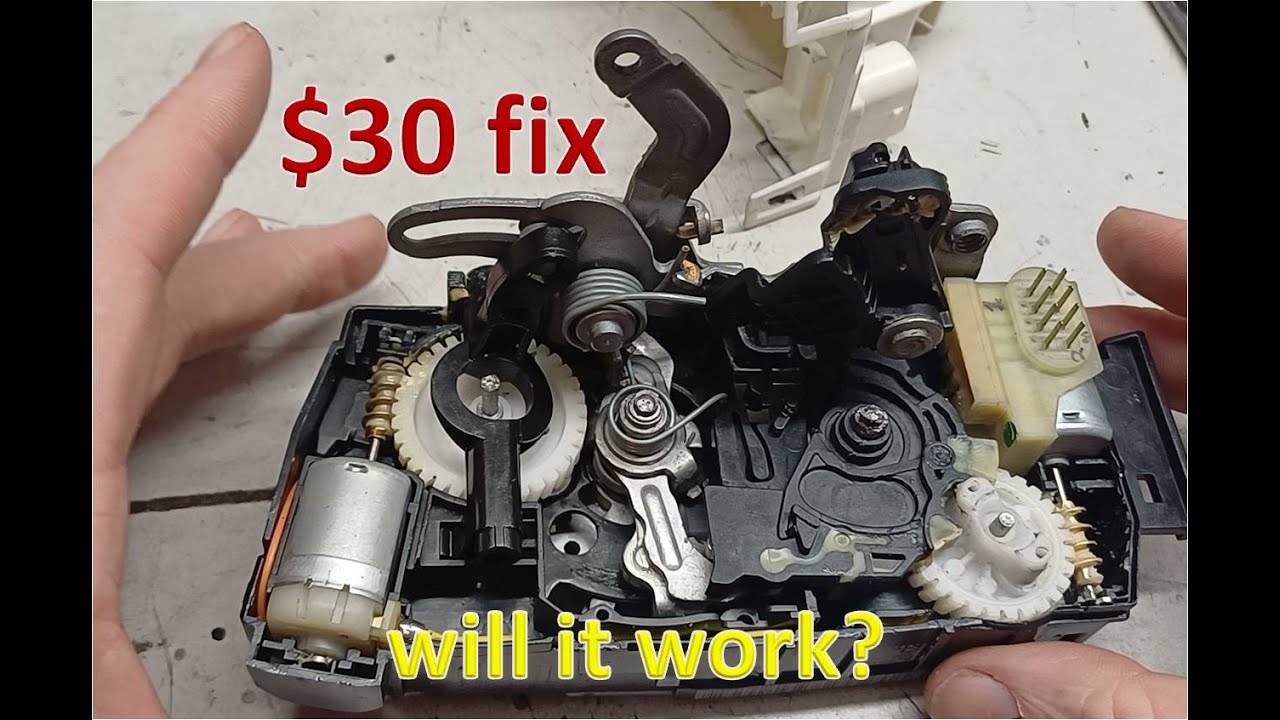 Part 1 (Failed) Lock Fix E-Class Rear Door W212