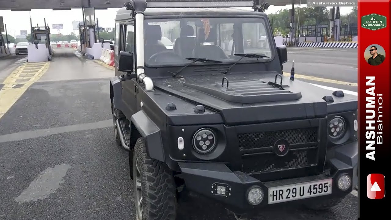Quick Drive in a Restored Gurkha