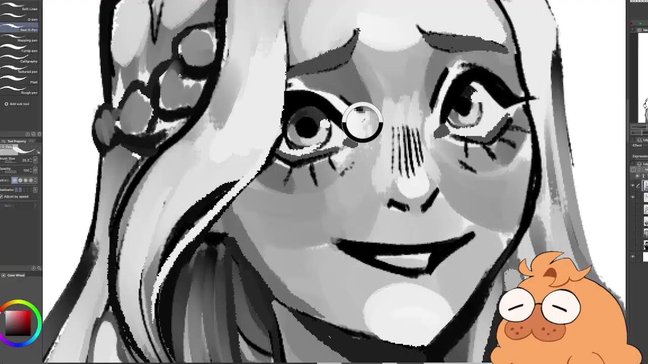 Drawing my fave characters for that one trend because I'm always late.
