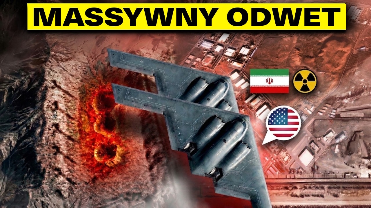 USA ODKRYŁY największy sekret Iranu... A potem bombowiec B-2 zrobił to...