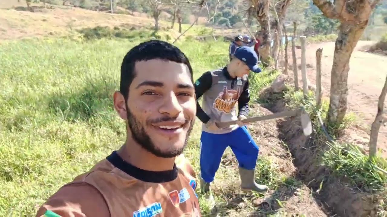 AMANHECER NO SÍTIO + DIA DE TRABALHO JUNTO DESSA TURMA TOPADA 🙌🙏