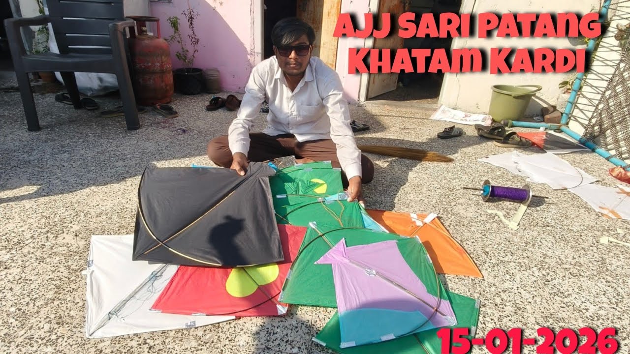 Ajj Sari Patang Khatam Kardi | Good Bye Makursunkranti 😔