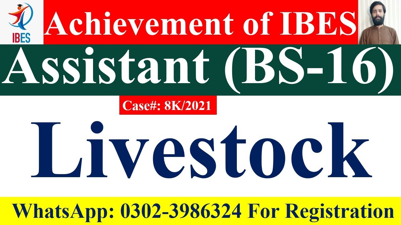 Achievement of IBES | Result of Assistant 8K2021 Livestock | Iqra Bilal Education System | IBES