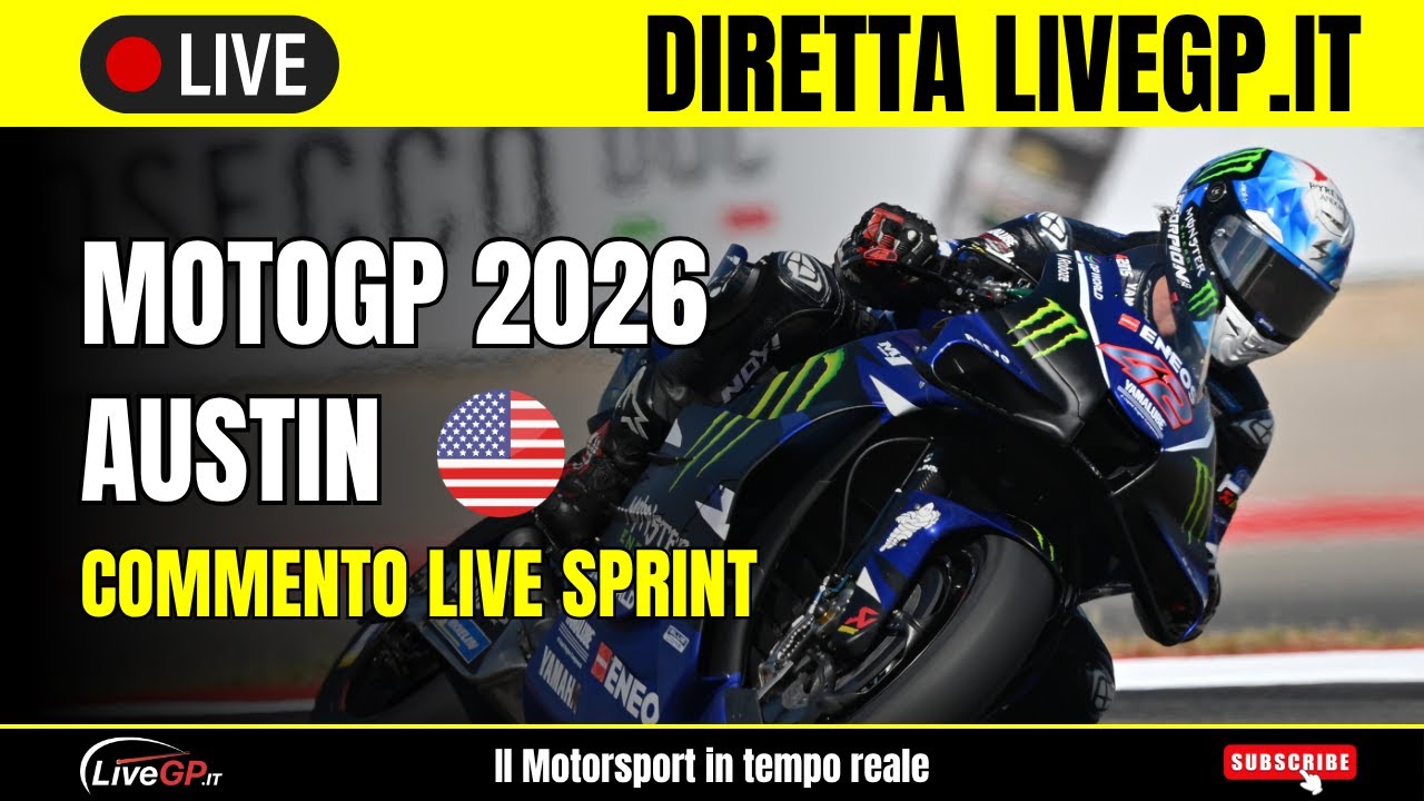 Motomondiale | GP Austin 2026 - Commento LIVE Sprint