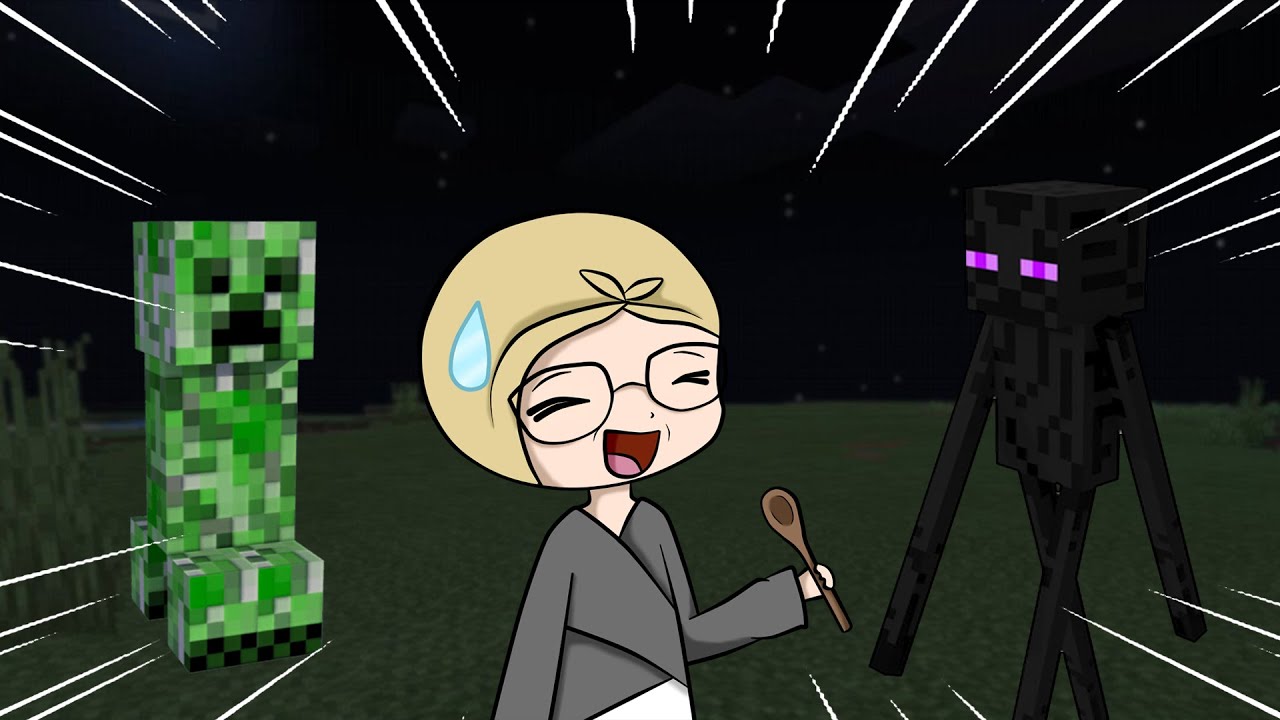 ¿PODRÁ LA ABUELA RITA SOBREVIVIR UNA NOCHE EN MINECRAFT?