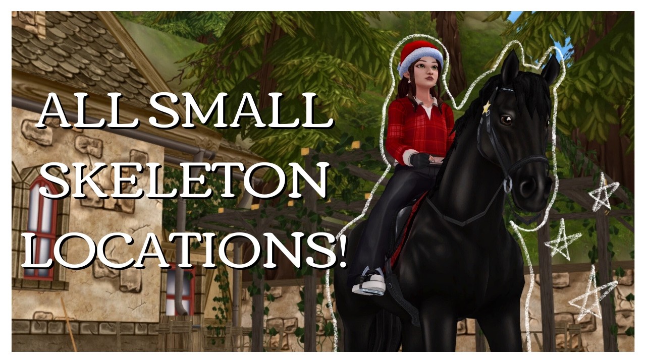 All Small Skeleton Locations - Archaeology Locations! | Star Stable Online