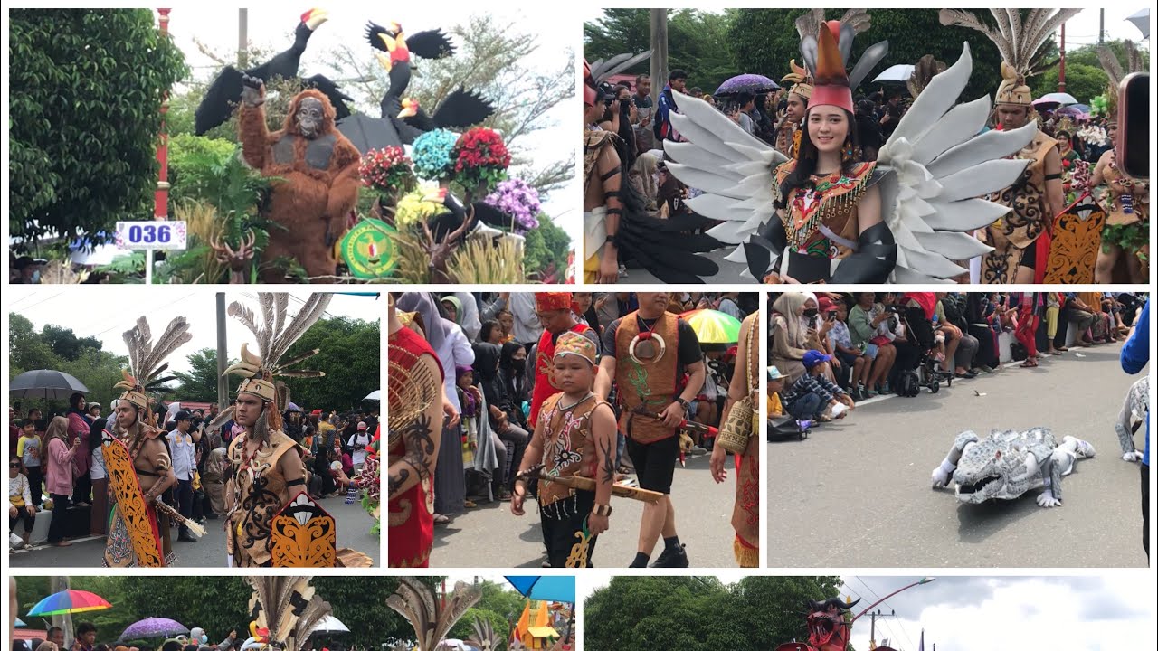 Karnaval Budaya Festival Isen Mulang | Palangka Raya | Kalimantan Tengah