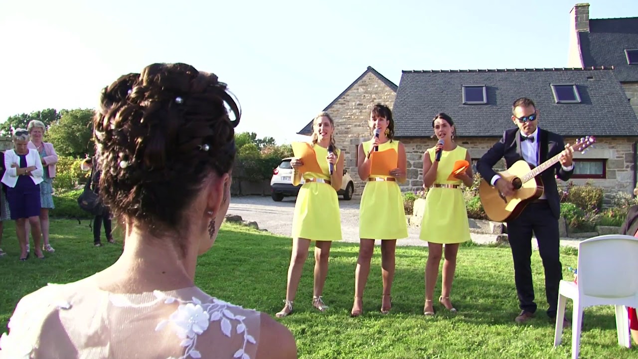medley chansons mariage Mathilde et Fabien 2017