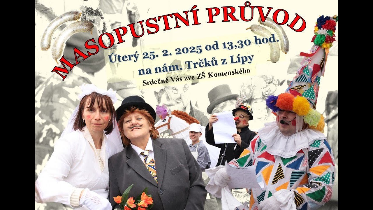 Masopustní průvod Světlá n.S. 2025