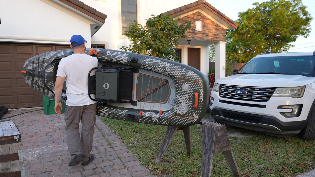 The future of kayak fishing starts with this! Wilderness Systems iATAK 110