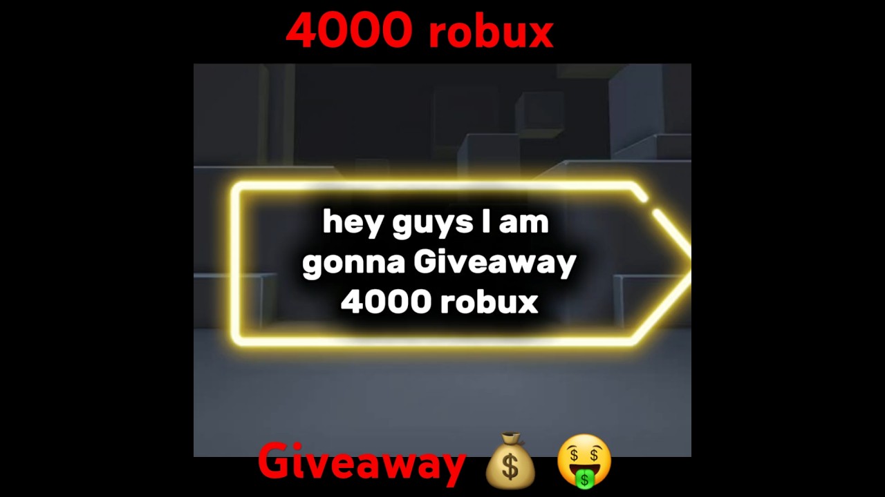 Important announcement!!FREE 4000 ROBUX GIVEAWAY (Don't Miss) #giveaway #roblox #robux