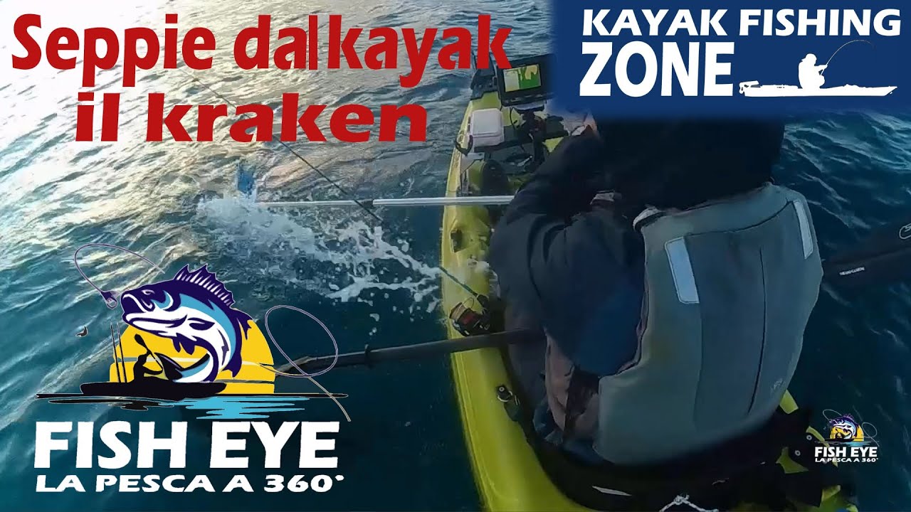 Seppie dal kayak ...pesco il kraken