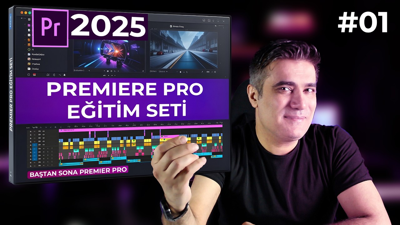 Adobe PREMIERE PRO Eğitim Seti | EN BAŞTAN İLERİ SEVİYEYE
