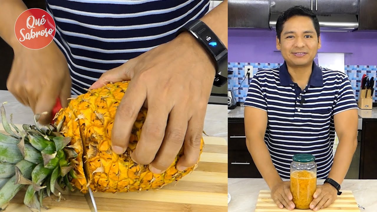 Cómo hacer Mermelada de Piña Natural Súper Fácil y Sabrosa 🍍🧉