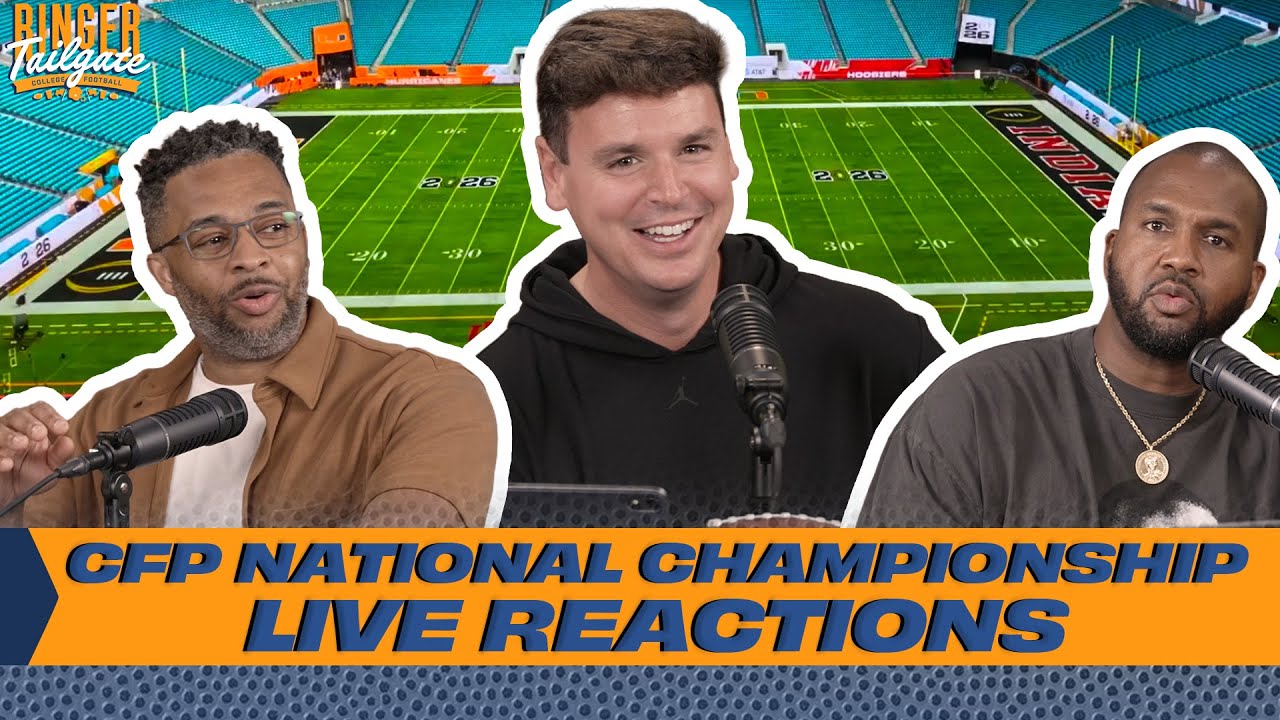 CFP National Championship Live Reactions | Ringer Tailgate