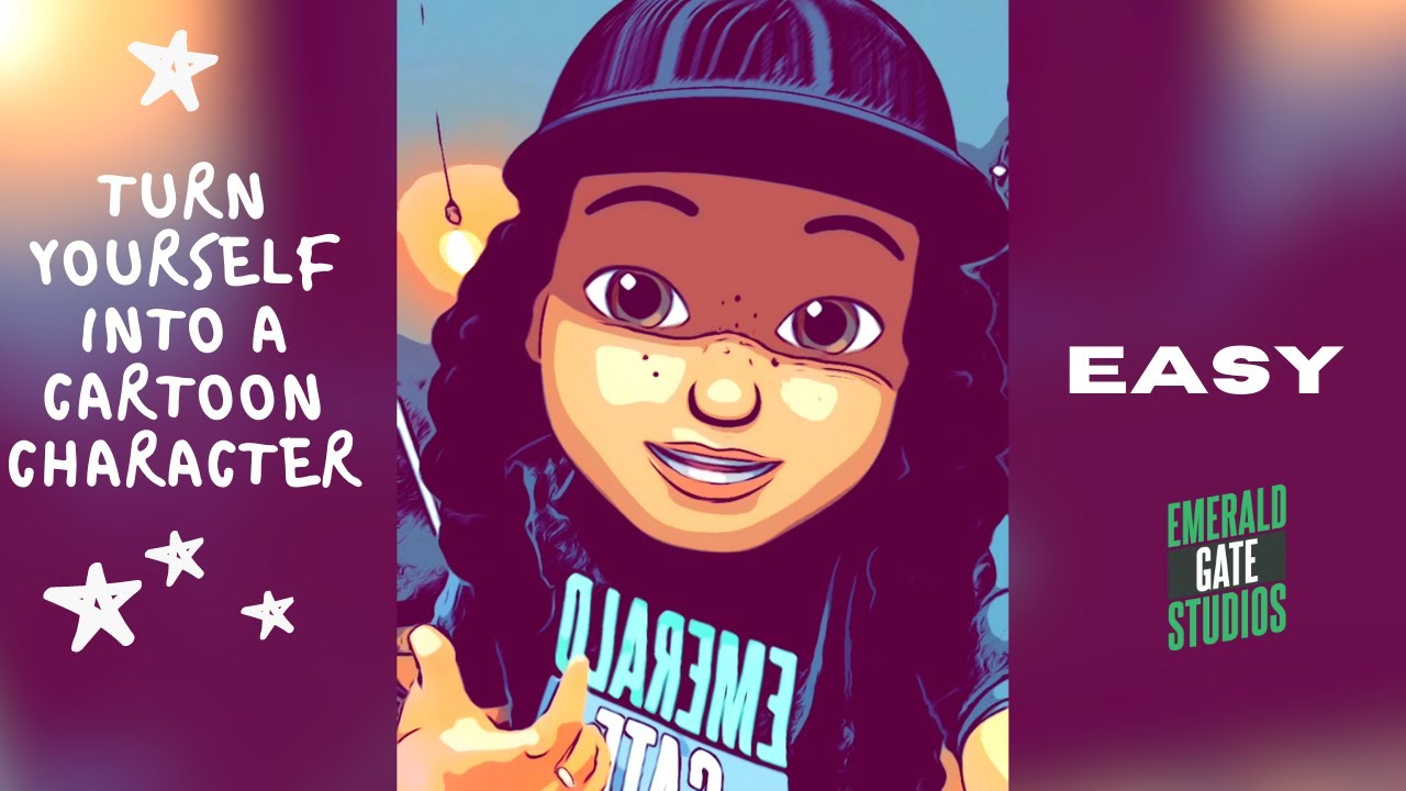 Turn Yourself Into a Cartoon Character with your Iphone