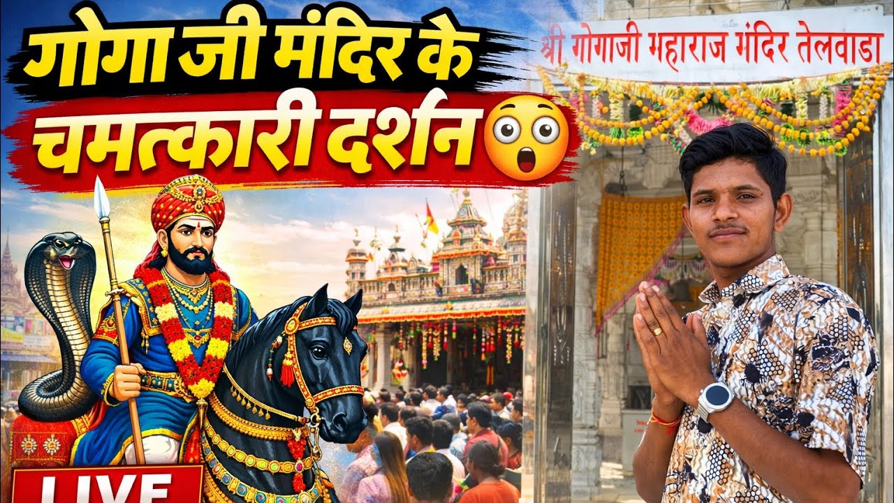 गोगा जी मंदिर का पूरा दर्शन 🙏 | Gogaji Temple Full Vlog | Rajasthan Famous Temple Vlog day 16