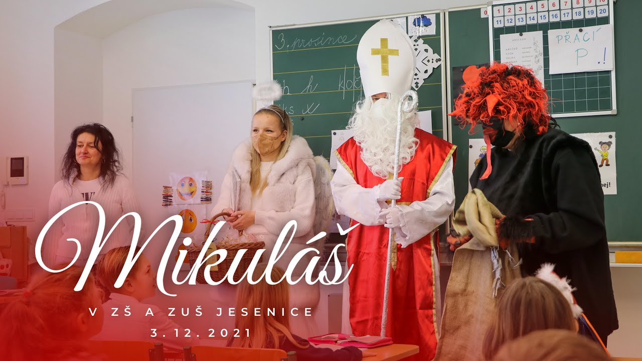 ZŠ a ZUŠ Jesenice | Mikuláš 2021