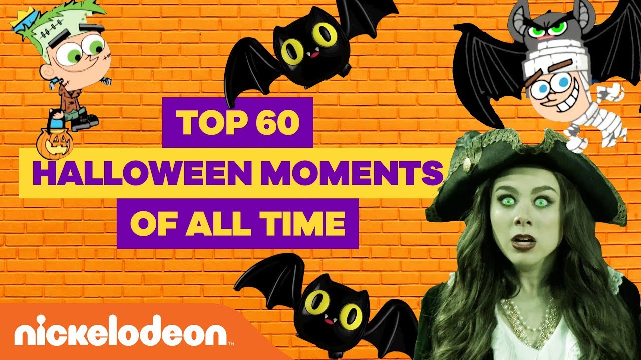 Top 60 Halloween Moments 👻 w/ JoJo Siwa, SpongeBob SquarePants, Henry Danger & More! | Nick