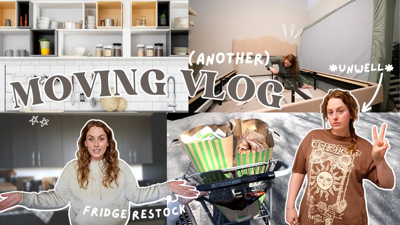 declutter + organize | MOVING VLOG PART 3