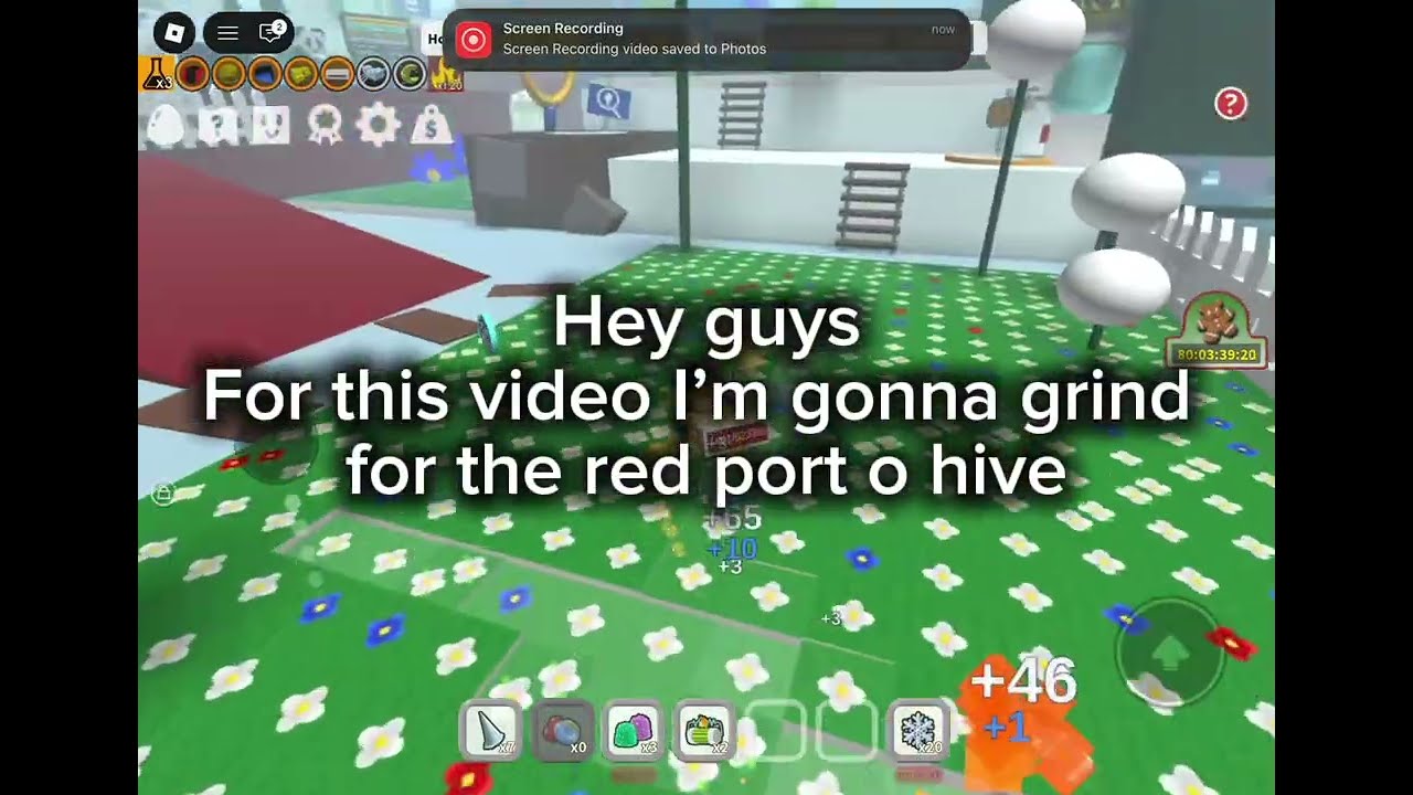 Grinding for the red port o hive in BSS!